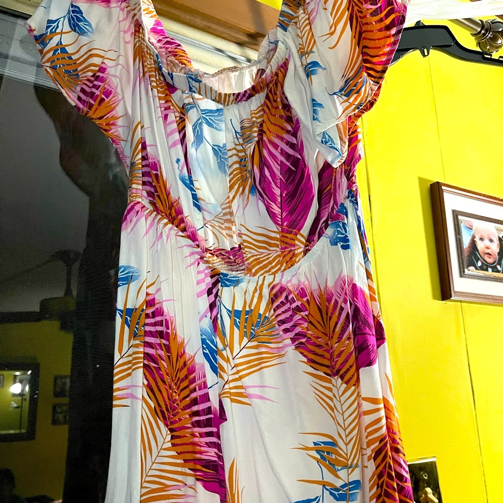 Shein Flower Pattern Romper